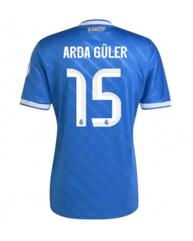 Billige Fotballdrakt Real Madrid Arda Guler #15 Replika Tredjedrakt 2025-26 Kortermet Billige Fotballdrakt Real Madrid Arda Guler #15 Replika Tredjedrakt 2025-26 Kortermet
